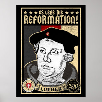 500 Jahre Reformation Luther Poster-German Poster