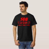 500 LB Club Deadlift, Squat Bench T - Shirt (Vorne ganz)