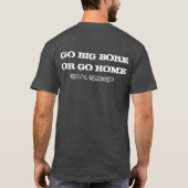 .500 Magnum (dunkel) zensierte T - Shirt (Rückseite)