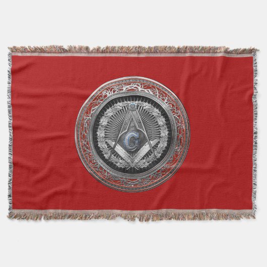 [500] Master Mason - Silver Square & Compasses Decke (Vorderseite)