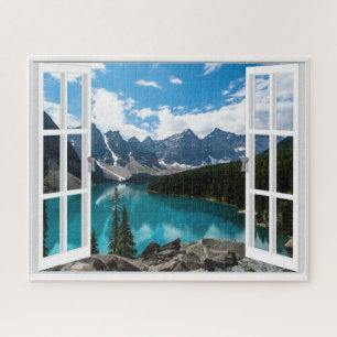 500 Piece Mountain Scene Jigsaw Puzzle