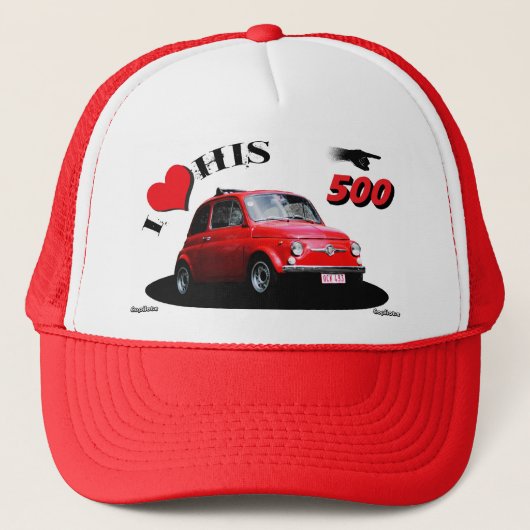 500 Pilot Truckerkappe (Vorderseite)
