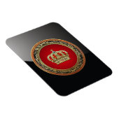 [500] Prinzessin King-Queen Crown [Belg.Gold] Magnet (Rechte Seite)