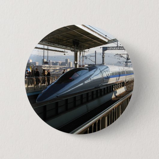 500 Reihe Shinkansen 新幹線 Kugel-Zug Button (Vorderseite)