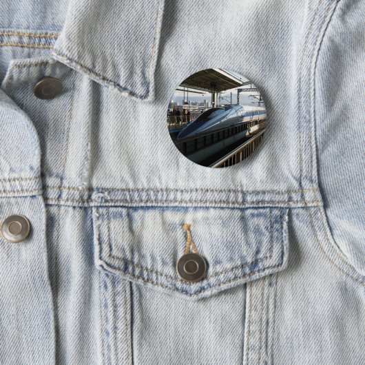 500 Reihe Shinkansen 新幹線 Kugel-Zug Button (Beispiel)