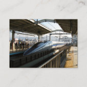 500 Reihe Shinkansen 新幹線 Kugel-Zug Visitenkarte (Rückseite)