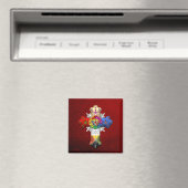 [500] Rosy Cross (Rose Croix) Magnet (In Situ (Geschirrspüler))