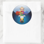 [500] Rosy Cross (Rose Croix) Runder Aufkleber (Tasche)