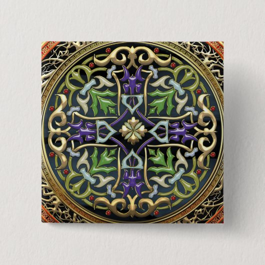 [500] Schatzkammer: Keltisches Kreuz Button (Vorderseite)