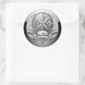 [500] SOWT-Abzeichen [Wappen] Runder Aufkleber (Tasche)