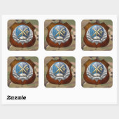 [500] SOWT-Emblem Quadratischer Aufkleber (Blatt)