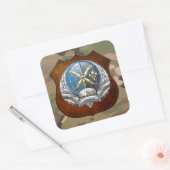 [500] SOWT-Emblem Quadratischer Aufkleber (Umschlag)