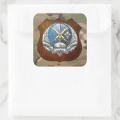 [500] SOWT-Emblem Quadratischer Aufkleber (Tasche)