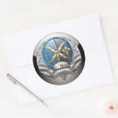 [500] SOWT-Emblem Runder Aufkleber (Umschlag)