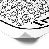 500 $ Sparquote Tracker Mason Jar Haushaltsziffer Poster (Ecke)