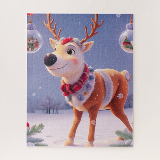 500 Stück Weihnachtspuzzles - Enigmatischer Winter Puzzle (Vertikal)