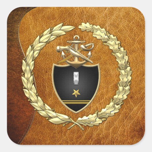 [500] SWCC: LTJG Special Edition Quadratischer Aufkleber (Vorderseite)