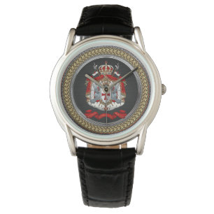 [500] Tempelwappen der Ritter Armbanduhr