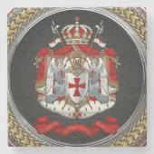 [500] Tempelwappen der Ritter Steinuntersetzer (Vorderseite)