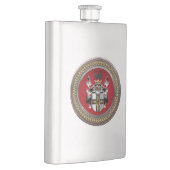 [500] Wappen-Teutonenkappe Flachmann (Rechts)