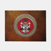 [500] Wappen-Teutonenkappe Fußmatte (Vorderseite)