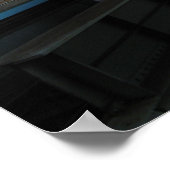 500er-Serie Shinkansen 新 幹 Bullet Train Poster (Ecke)