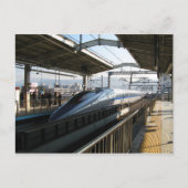 500er-Serie Shinkansen 新 幹 Bullet Train Postkarte (Vorderseite)