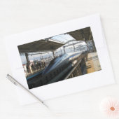 500er-Serie Shinkansen 新 幹 Bullet Train Rechteckiger Aufkleber (Umschlag)