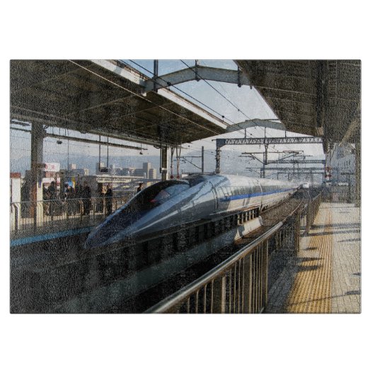 500er-Serie Shinkansen 新 幹 Bullet Train Schneidebrett (Vorderseite)