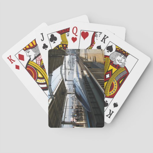 500er-Serie Shinkansen 新 幹 Bullet Train Spielkarten (Rückseite)