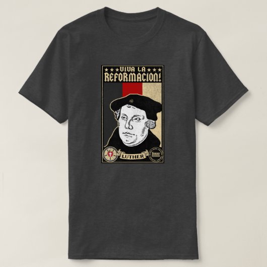 500th Jahrestags-Verbesserung Luther Shirt (Design vorne)