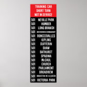 501 QUEEN Rollsign (CLRV/ALRV) Poster (Vorne)