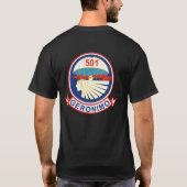 501st Fallschirm-Infanterie-Regiment- T-Shirt (Rückseite)