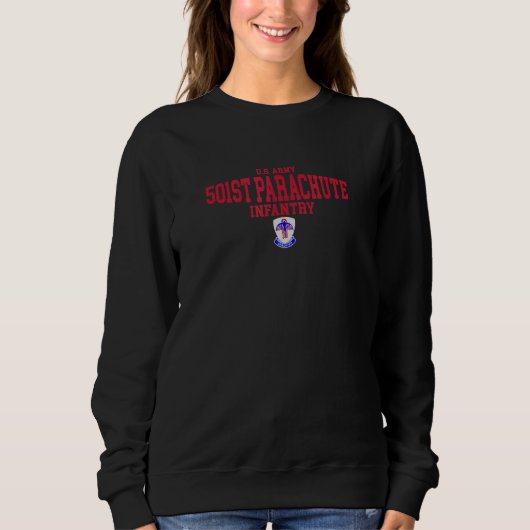 501st Parachute Infantry Regiment  501st PIR  Sweatshirt (Vorderseite)