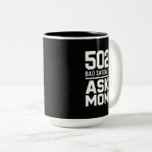 502 Bad Gateway Ask Mom Funny Programmer Mug Zweifarbige Tasse (VorderseiteRechts)