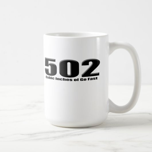 502 Chevy große Block-Kiste Kaffeetasse (Rechts)