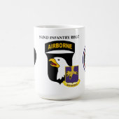 502ND INFANTRIE KAFFEETASSE (Mittel)