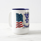 503RD INFANTERIE-TASSE ZWEIFARBIGE TASSE (Vorderseite Links)