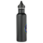 504. Brigade des Militärgeheimdienstes Edelstahlflasche (Links)