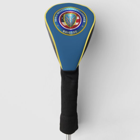 504. Brigade des Militärgeheimdienstes Golf Headcover (Vorderseite)