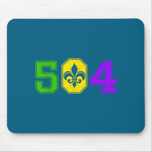 504 Mardi Gras New Orleans Louisiana Karneval Männ Mousepad