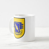 504th Infanterie-Regiment - Blitz-Tasse des Kaffeetasse (Vorderseite Links)