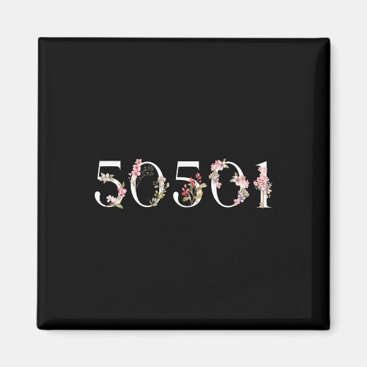 50501 Protest Widerstand Trump 50 Proteste 50 Staa Magnet (Vorne)