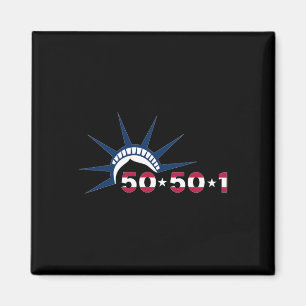 50501 Protestbewegung Freiheitsstatue gegen T Magnet