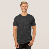 50501 T-Shirt Tri-Blend Shirt (Vorderseite voll)