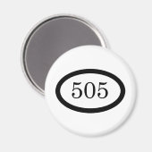 505 Fallschirmfliege Magnet (Vorderseite/Rückseite)