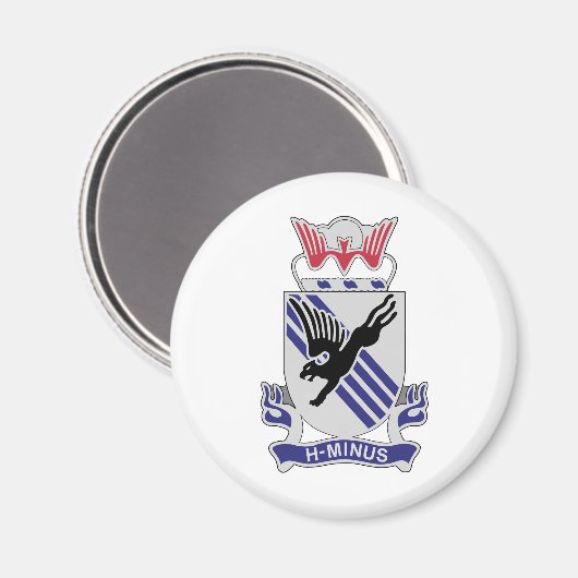 505. Im Flugzeug Infanterie Magnet (Vorderseite/Rückseite)