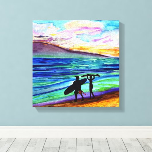 505 Lahaina Leinwanddruck (Insitu (Holzboden))