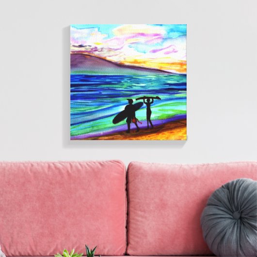 505 Lahaina Leinwanddruck (Insitu (Wohnzimmer))