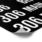 506 CARLTON Replica TTC Streetcar Rollsign Poster (Ecke)